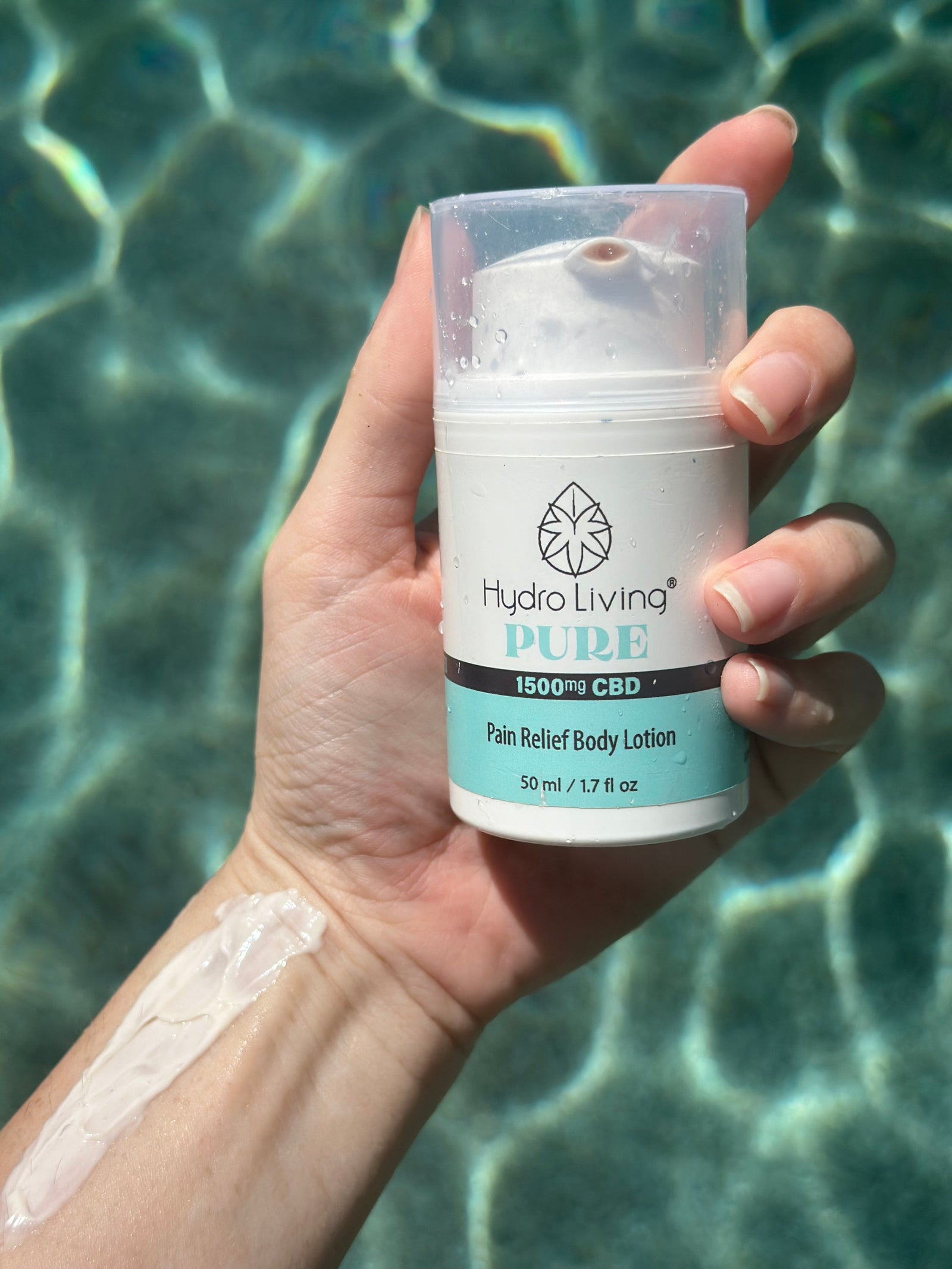 Pure - CBD Pain Relief Lotion (Almond Oil Base)