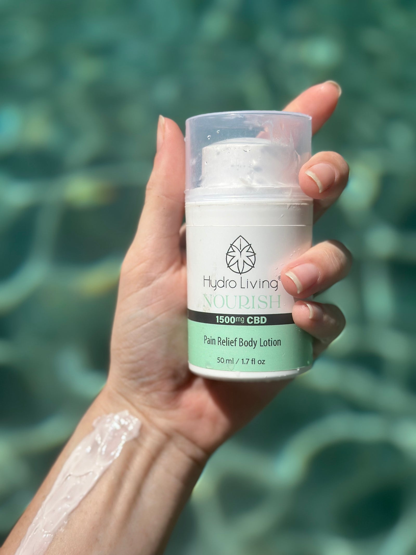 Nourish - CBD Pain Relief Lotion (Goat's Milk Base)