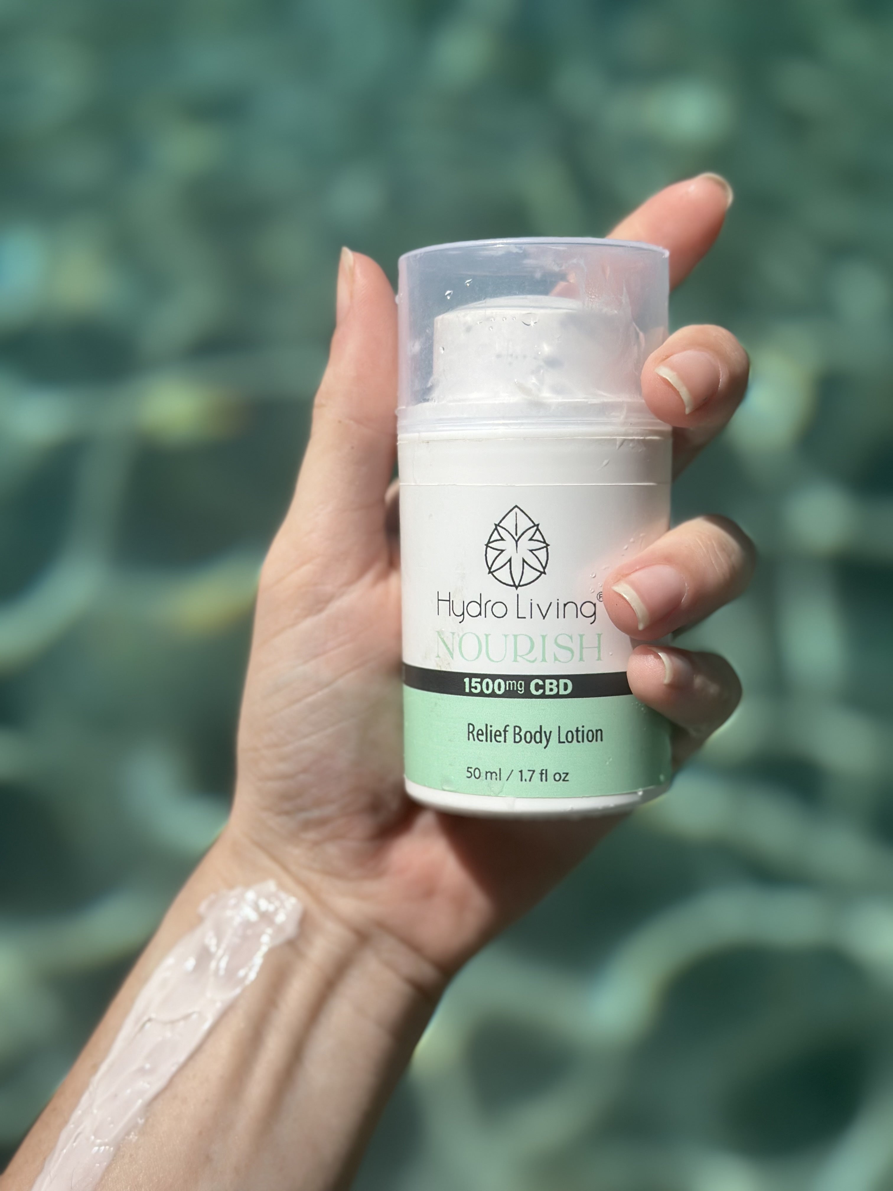 Nourish - CBD Relief Lotion (Goat's Milk Base) – Hydro Living