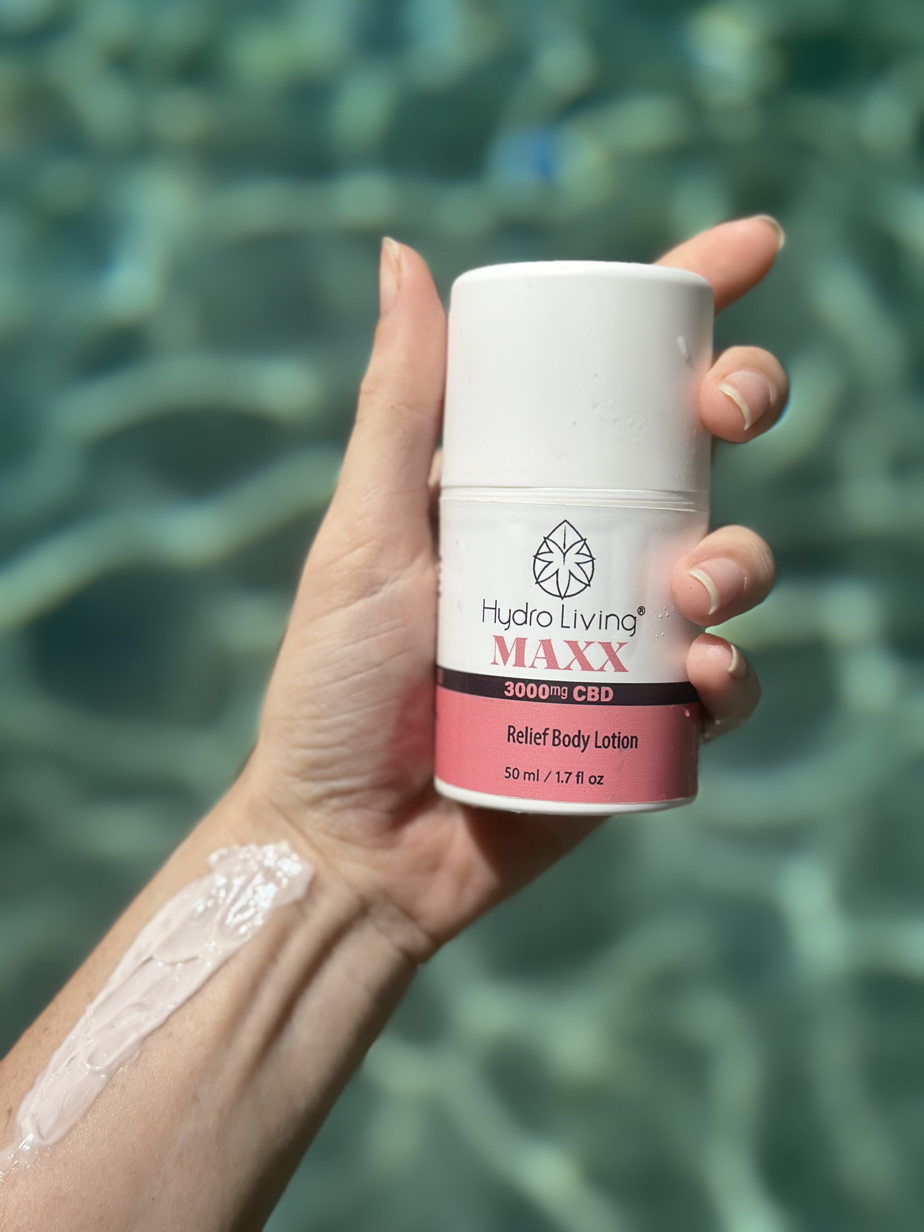 Maxx - CBD Relief Lotion (Shea Butter Base) – Hydro Living