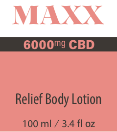 Maxx - CBD Relief Lotion (Shea Butter Base)